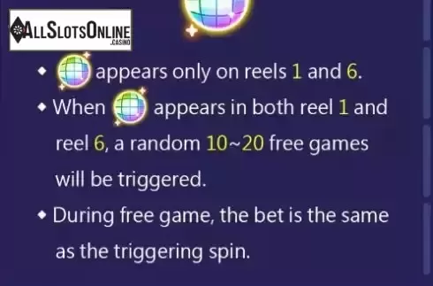 Free Game screen