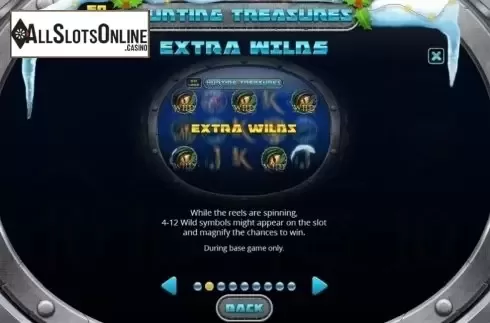 Features. Hunting Treasures Christmas Edition from Spinomenal