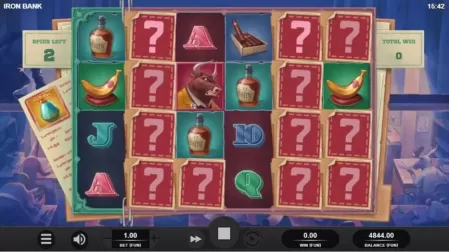 Iron Bank slot screenshot 3