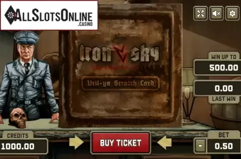 Reel Screen. Iron Sky Scratch from PlayPearls