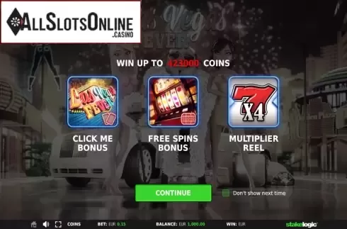 Game features. Las Vegas Fever from StakeLogic