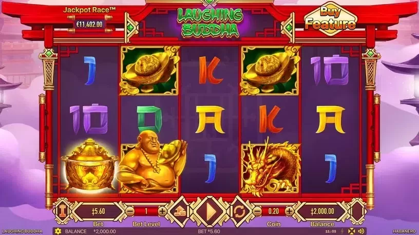 Laughing Buddha slot screenshot 1