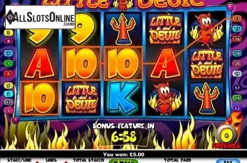 Screen 1. Little Devil from Mazooma