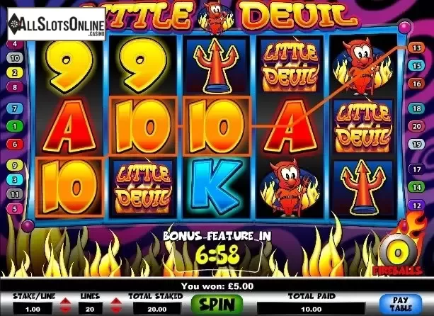 Screen 1. Little Devil from Mazooma