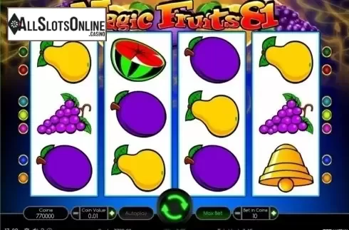 Reel Screen. Magic Fruits 81 from Wazdan
