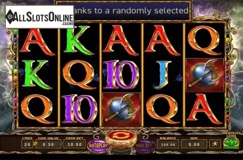 Reels screen. Magic of the Ring Deluxe from Wazdan