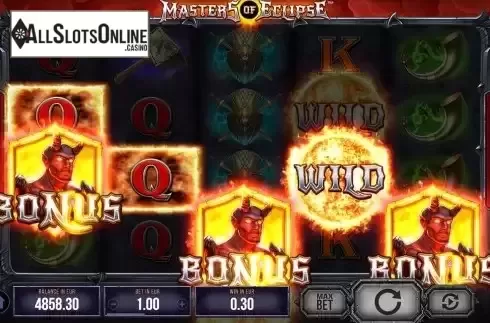 Free Spins Win Screen