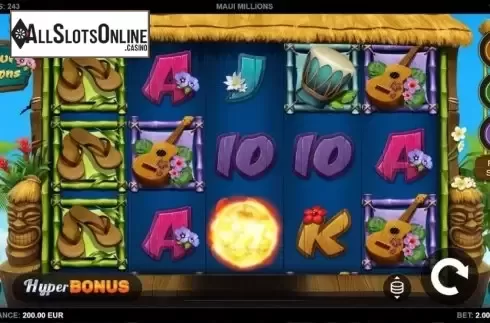 Reel Screen 1. Maui Millions from Kalamba Games