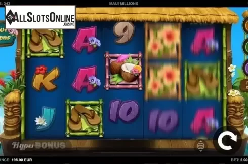 Reel Screen 2. Maui Millions from Kalamba Games