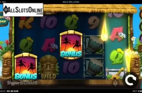 Bonus Symbols. Maui Millions from Kalamba Games