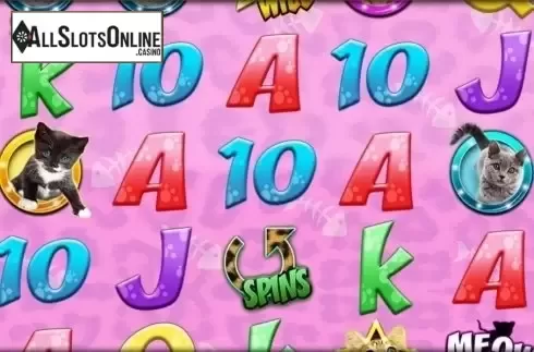 Screen 1. Meow Money from Nektan