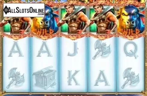 Win Screen. Minotaur (Octavian Gaming) from Octavian Gaming