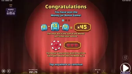 Money Jar slot screenshot 5