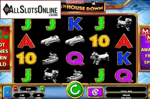 Screen 1. Monopoly Bring the House Down from Barcrest