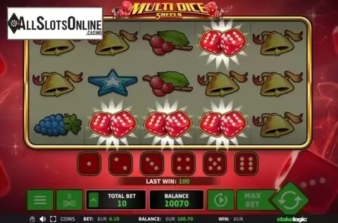 Win 3. Multi Dice 5 Reels from StakeLogic