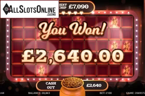 Win Screen 3. Nerves of Steal from Gluck Games