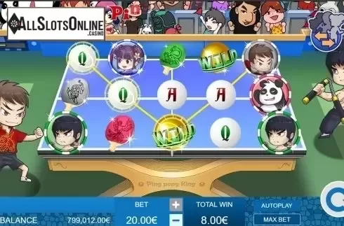 Game workflow . Ping Pong King from Gamatron