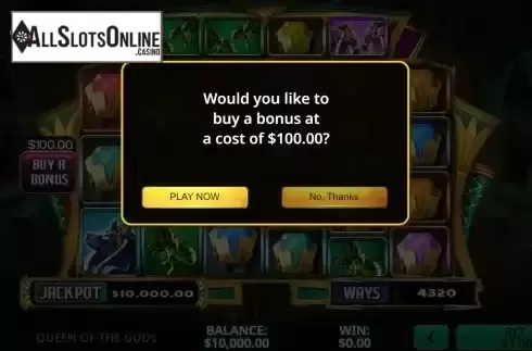 Buy Feature Screen