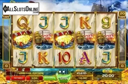 Win 4. Queen Of The Seas from GameArt