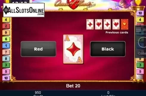 Double Up. Queen of Hearts deluxe from Greentube