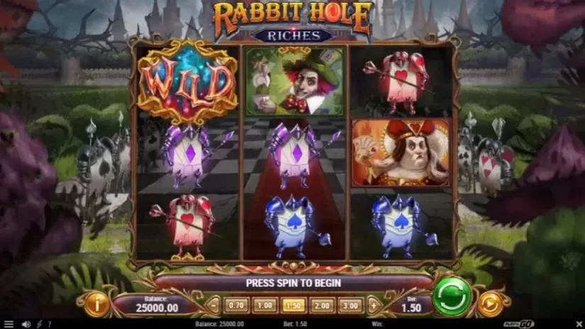 Rabbit Hole Riches slot screenshot 1