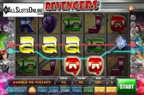 Game workflow . Revengers from GameX