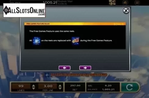 Info 3. Rocket Man (High 5 Games) from High 5 Games