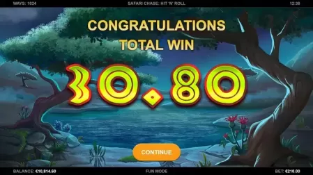 Safari Chase Hit 'n' Roll slot screenshot 7