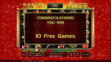 Santa Joker slot screenshot 5