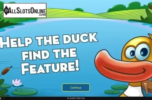 Find the Feature. Scruffy Duck from NetEnt