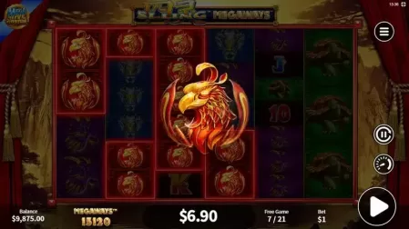 Si Ling Megaways slot screenshot 4