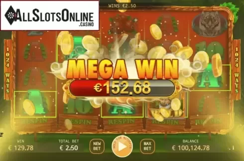 Mega Win. Siberian Wolves from KA Gaming