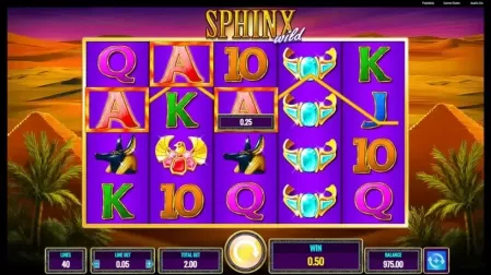 Sphinx Wild slot screenshot 3