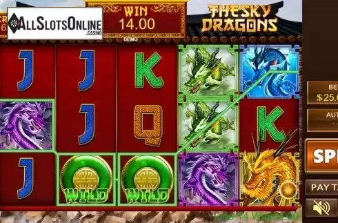 Game workflow 4. The Sky Dragons from PlayStar