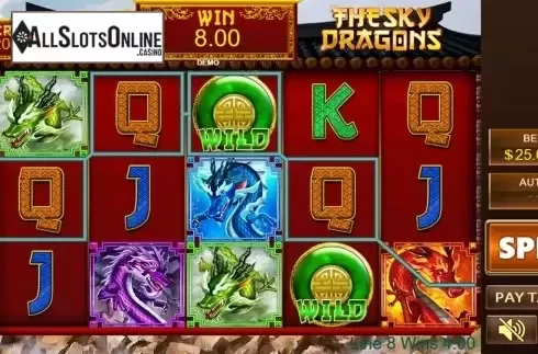 Game workflow 3. The Sky Dragons from PlayStar
