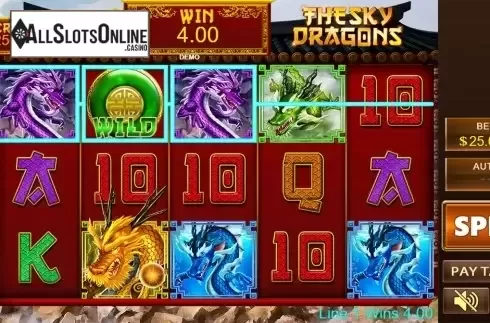 Game workflow . The Sky Dragons from PlayStar