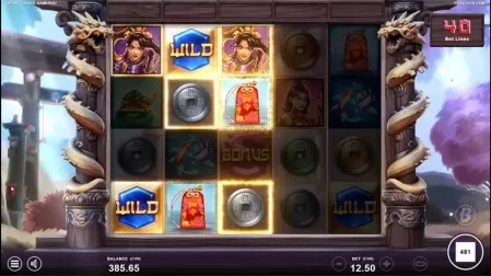 Three Samurai slot screenshot 3