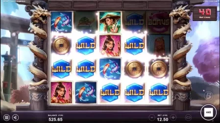 Three Samurai slot screenshot 4