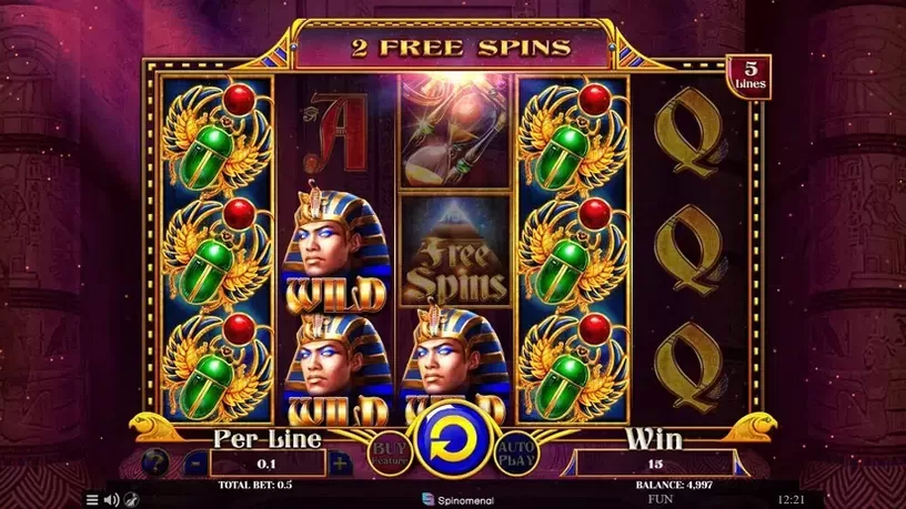Times of Egypt – Pharaoh's Reign slot screenshot 4