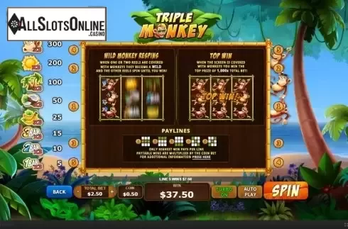 Info. Triple Monkey (Skywind Group) from Skywind Group