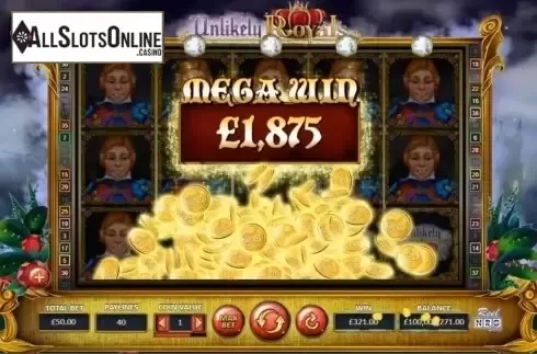 Mega win. Unlikely Royals from ReelNRG