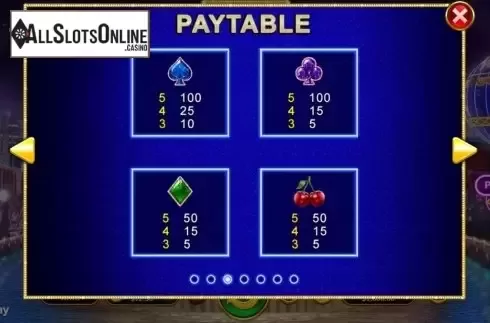 Symbols 2. Vegas Lux from RTG