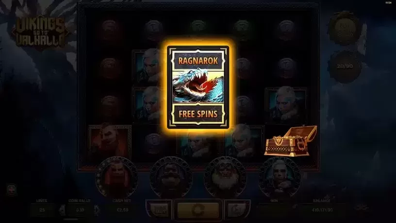 Vikings Go To Valhalla slot screenshot 4
