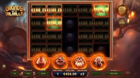 Vikings Go To Valhalla slot screenshot 8