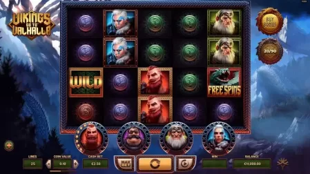 Vikings Go To Valhalla slot screenshot 1