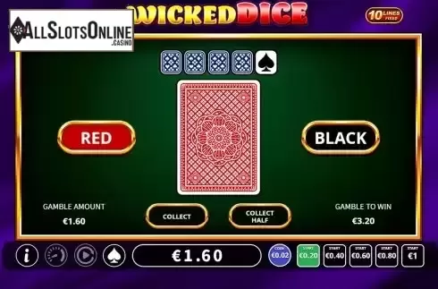 Gamble Risk Game Screen