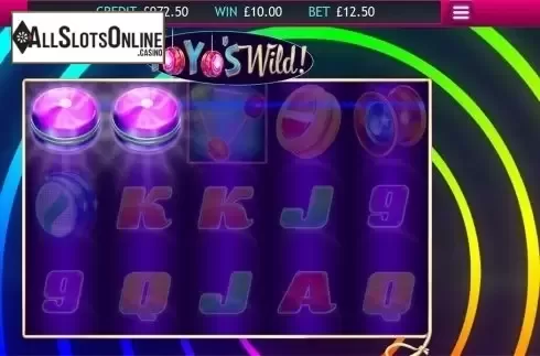 Wild win screen. Yoyo's Wild from Eyecon