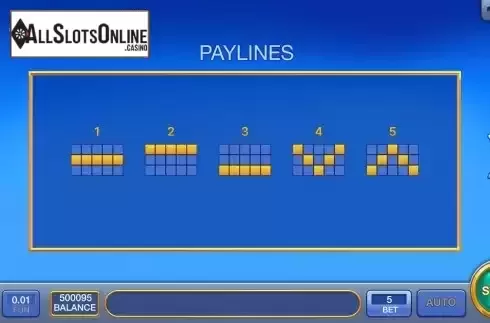 PayLines screen