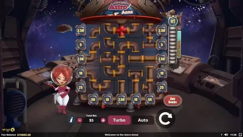 Astro Anna slot screenshot 1