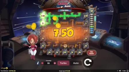 Astro Anna slot screenshot 6
